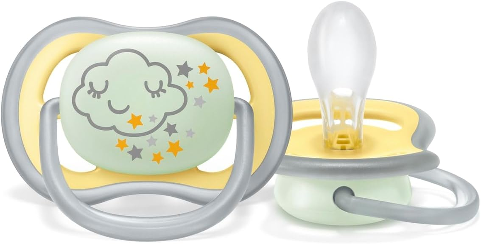 Philips Avent Nighttime Glow Ultra Air Soother for 18 Months+ Babies, Mixed Colors, SCF376/01 image number 1