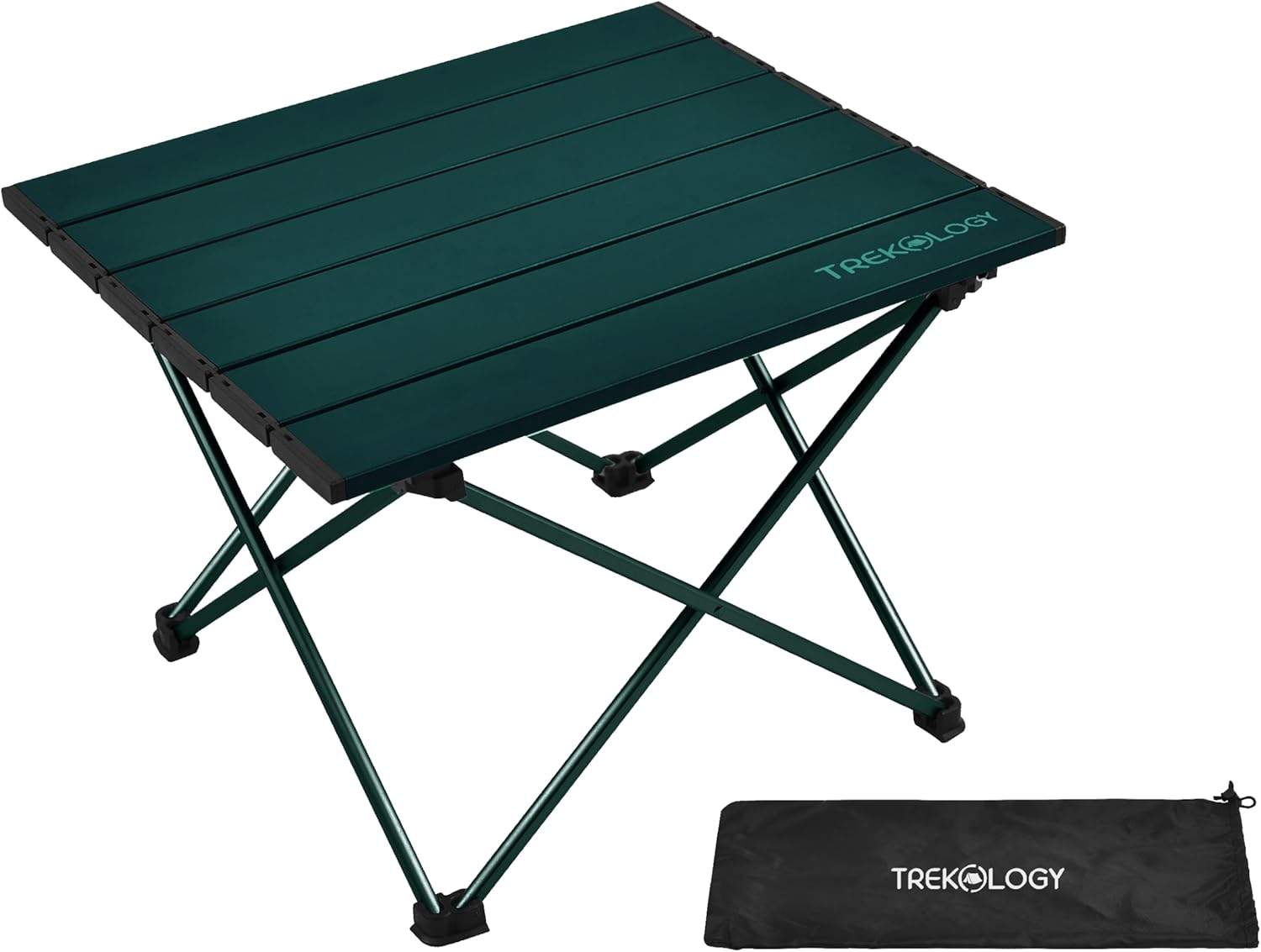 TREKOLOGY Portable Camping Table &ndash; Lightweight Aluminium Folding Table with Carry Bag for Outdoor, Picnic, Beach, Hiking, BBQ, and Travel &ndash; Compact & Sturdy Design image number 4