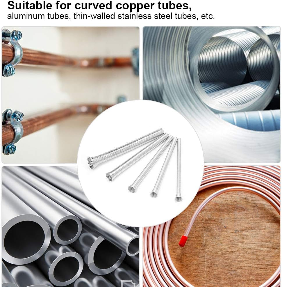 Bending Spring Pipe Durable Wide Application Bending Spring Tube Spring Tube Bender 21Cm Workshop Tube Fittings Pipe Fittings Home Improvement Tools image number 3