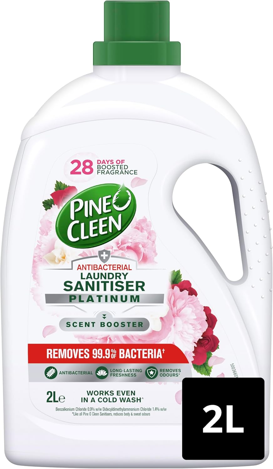 Pine O Cleen Platinum Floral Sensations Antibacterial Laundry Sanitiser 2L image number 1