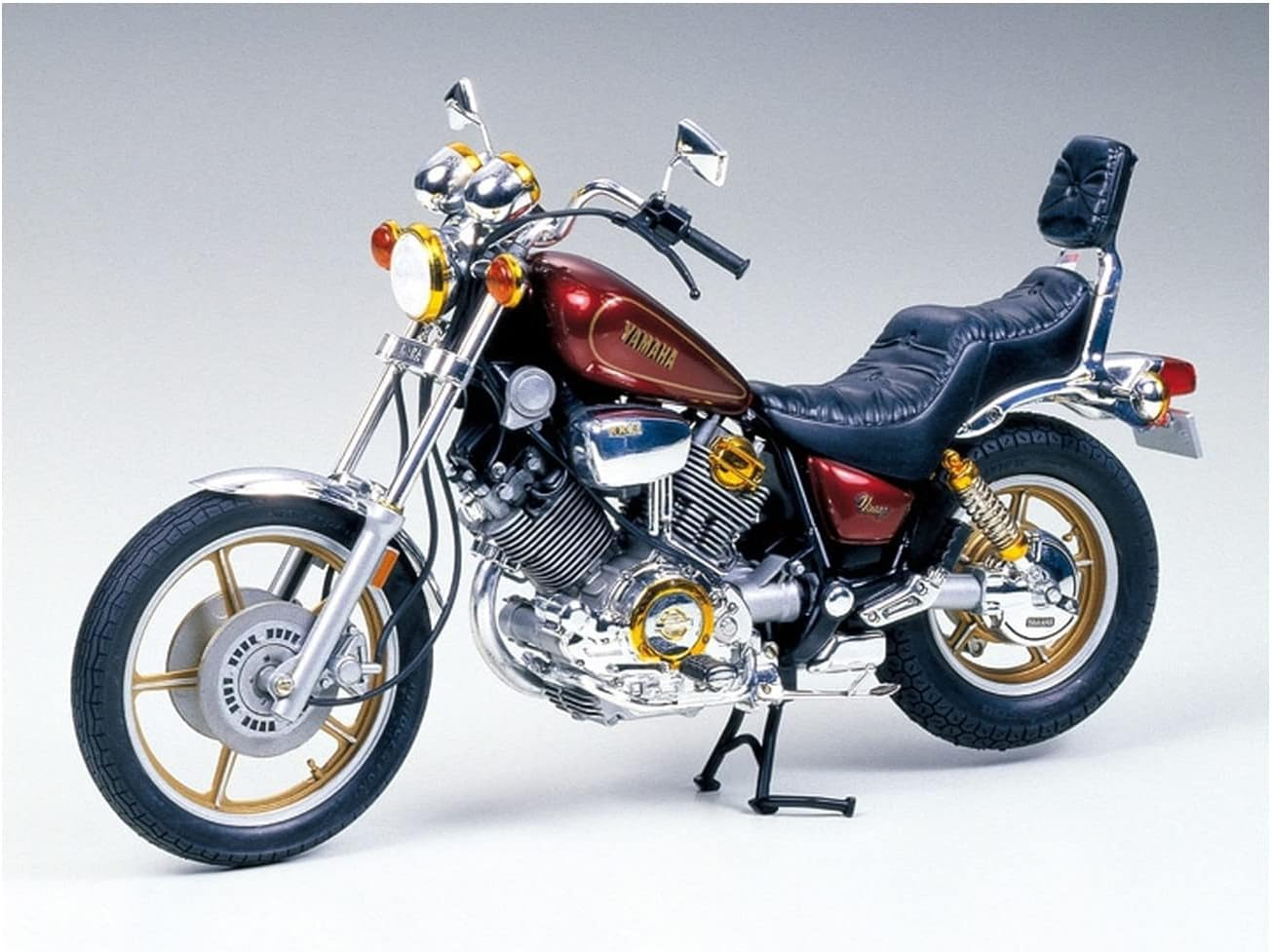 Tamiya 1:12 Scale Yamaha Virago Xv1000 Model Kit image number 3