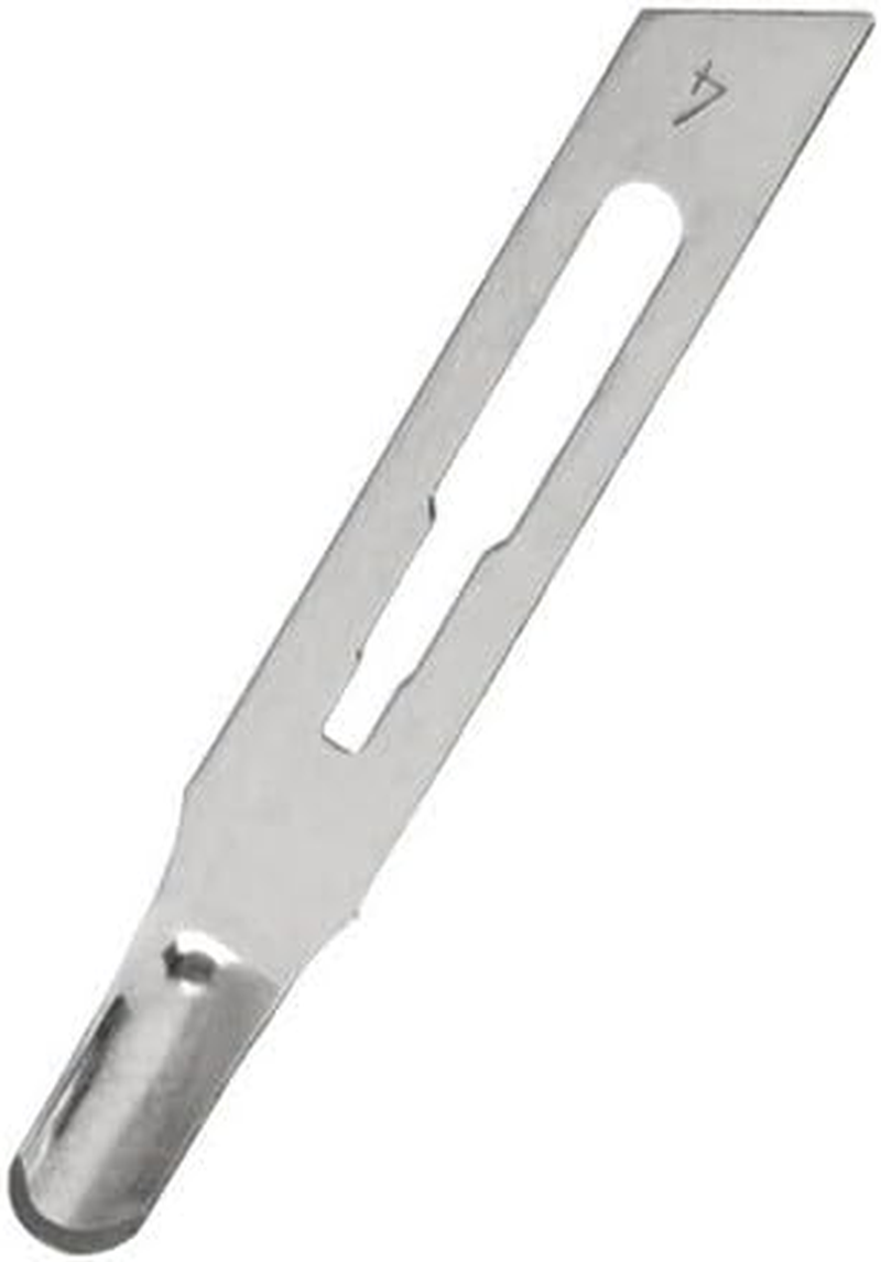 Best Blade Professional Disposable Podiatry Blades for Pedicure, Small and Large Steriles, Size 4Mm