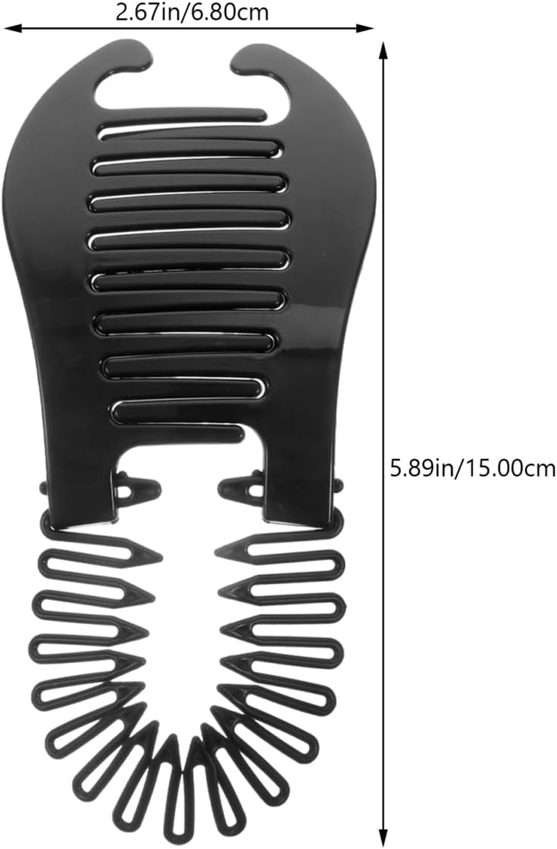 PAMINGONO Banana Clips for Hair for Women Interlocking Combs Hair Styling Accessories Side Combs Braiding Tool image number 2