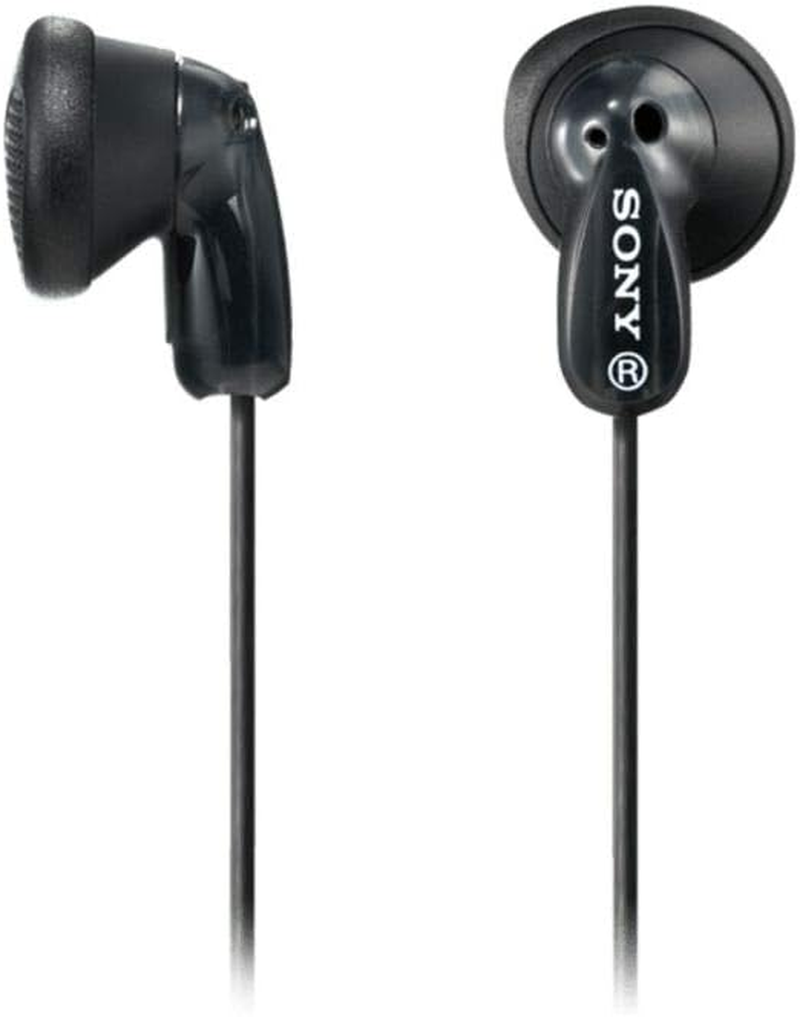 Sony MDRE9LPB In-Ear Headphones, Black image number 1