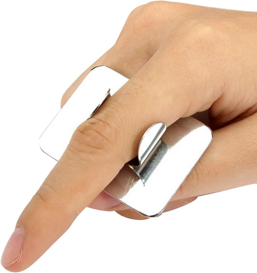 Baosity 2Pcs Nail Art Palette Cosmetic Mixing Palette Set Ring Manicure Nail Tool for Blending Paint Shades Concealers Lipsticks image number 3