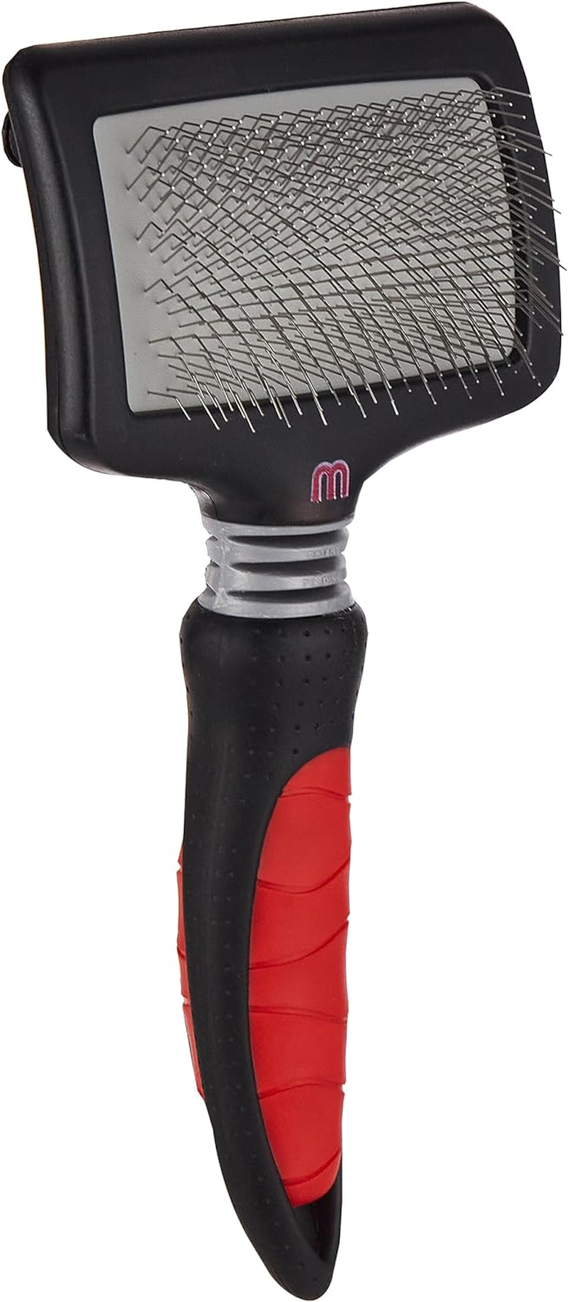 Mikki Dog, Cat, Puppy, Kitten Grooming Hard Pin Slicker Brush -For Knot, Tangles -Med-Lrg Pet-Large image number 4