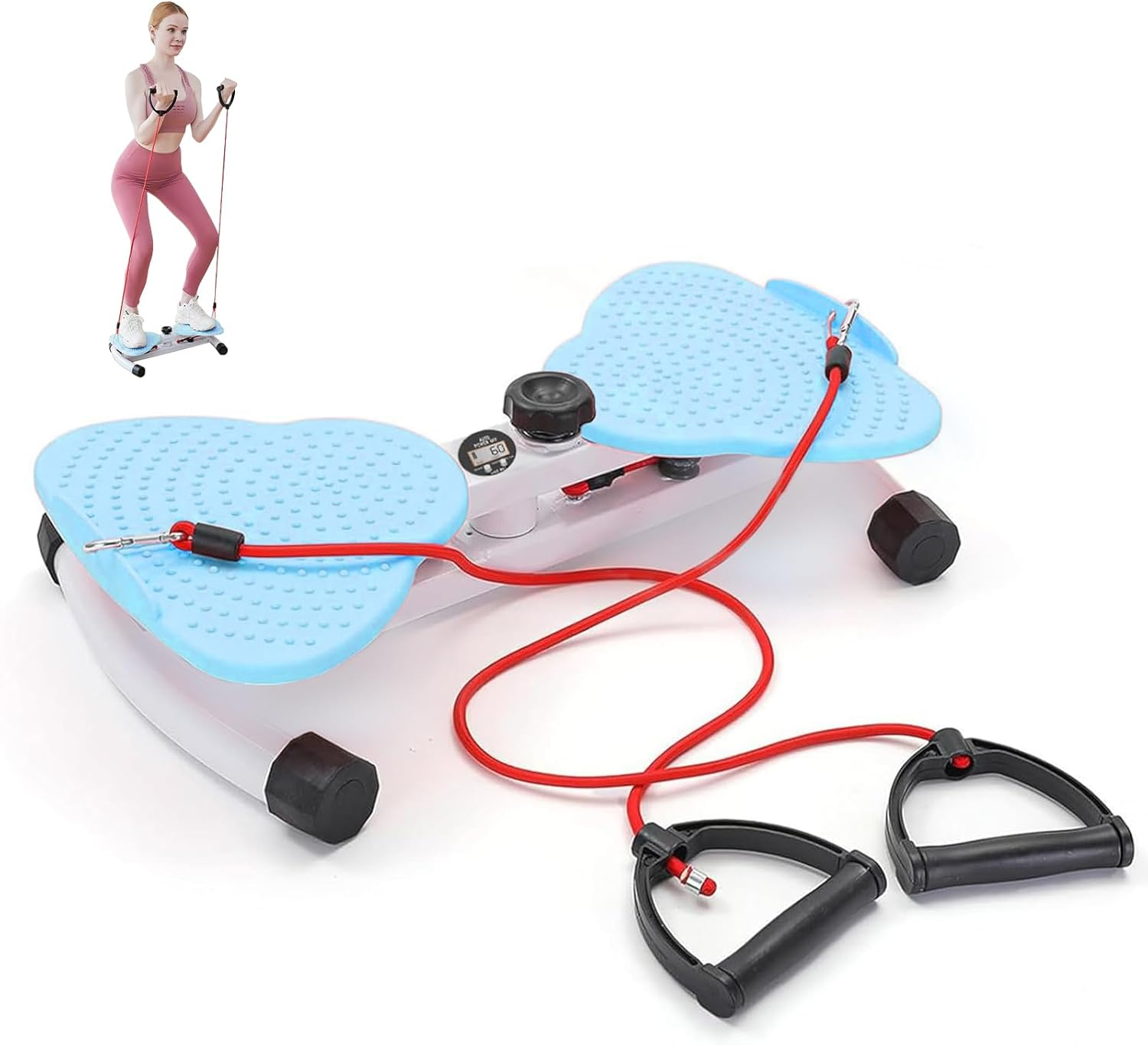 Waist Twisting Machine - Ab Twister Board with Counter, Waist Workout Equipment for Home Exercise