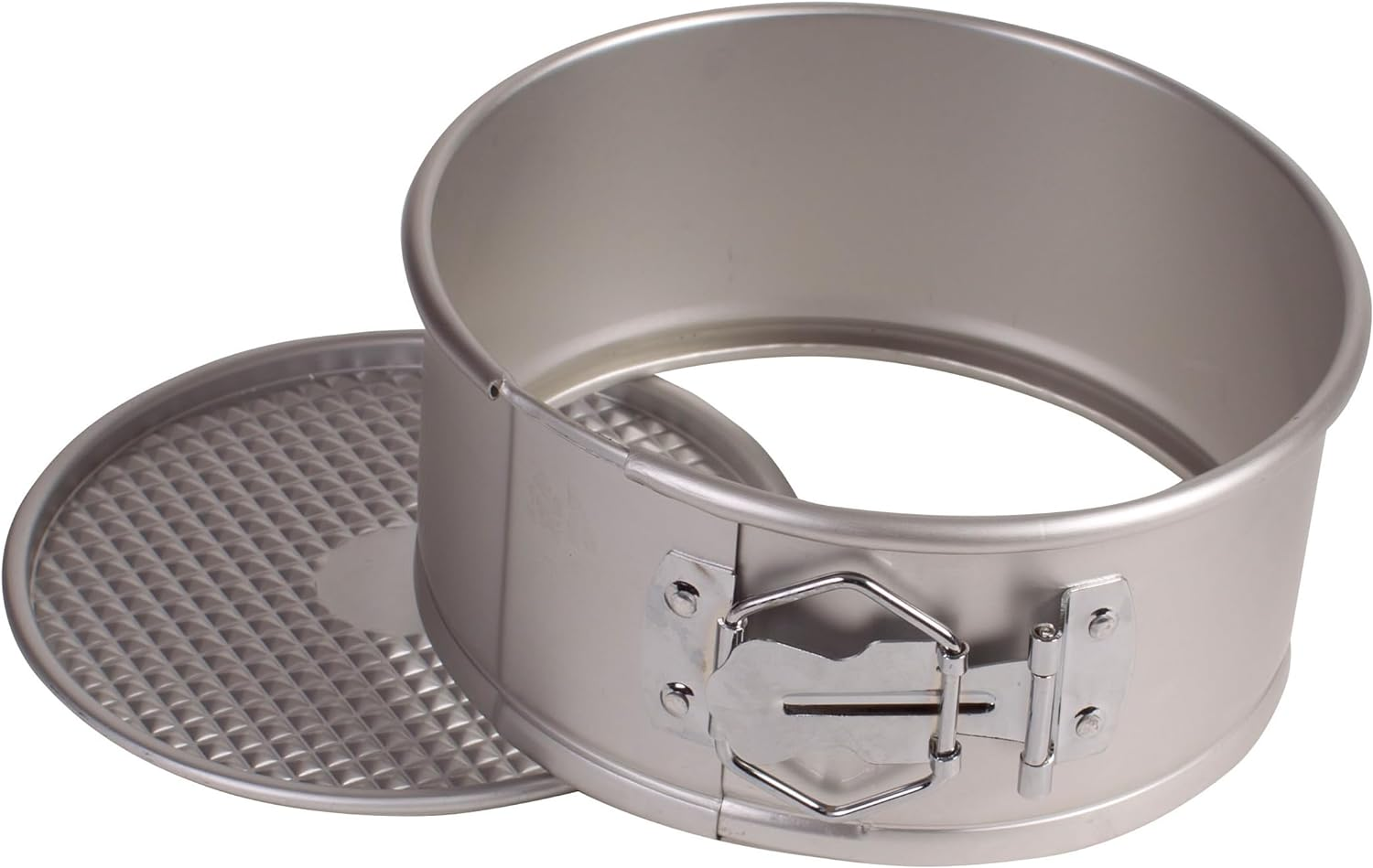 WINCO AASP-063 Springform Pan with Detachable Bottom, 6-Inch, Anodized Aluminum, 6" image number 1