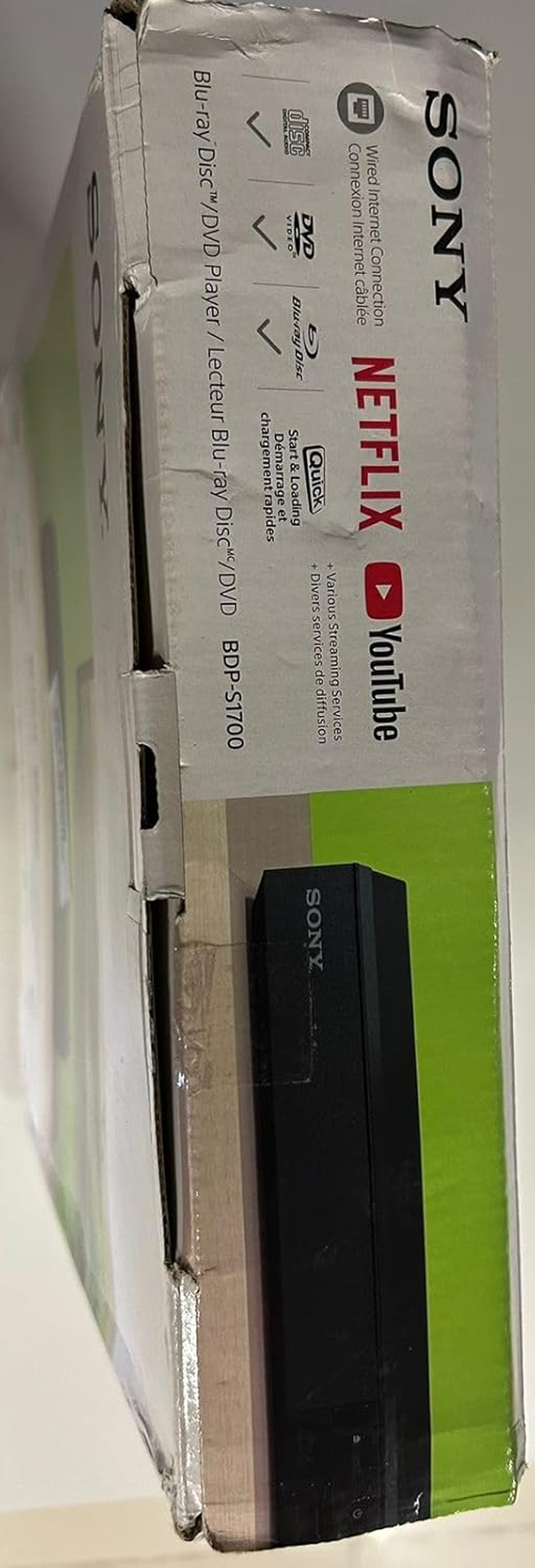 WGC Sony BDP-S1500 Region Free Blu Ray Player Pal/Ntsc Zone a B C Rigion 012345678 Will Play image number 4