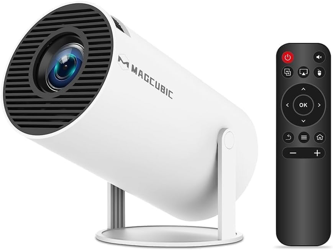 Magcubic Mini Projector FHD 1080P with Auto Focus, Wifi Bluetooth Portable Movie Projector, Big Screen Display for Home Theater, Outdoor Movie Nights, Presentations, and Gaming(Hy300) image number 6