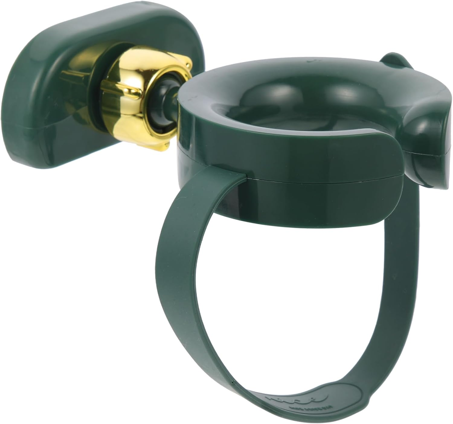 IWOWHERO Hair Dryer Holder Hands Wall Dryer Rack Rotatable Bathroom Storage Space Saving Hanger for Home Use Durable and Practical Design Keeps Bathroom Organized