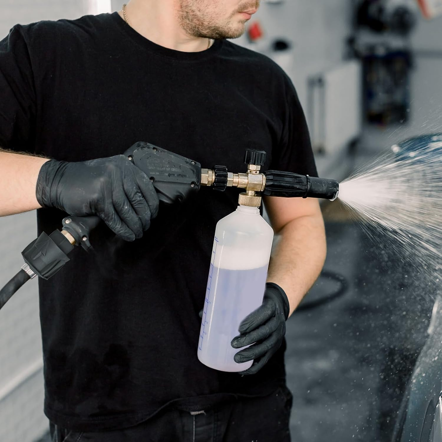 2 Pack Coupling Union a M22 14MM Hose Adaptor for Karcher Quick Connect Adapter Pressure Washer Hose Fittings