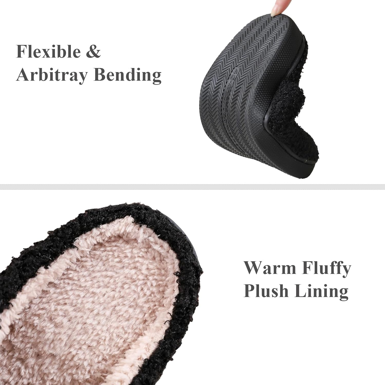 Women'S Men'S Home Slippers Love Cartoon Retro Soft Plush Lightweight Slippers Slip-On Cozy Indoor Outdoor Couple Slippers Slip on Anti-Skid Sole image number 1