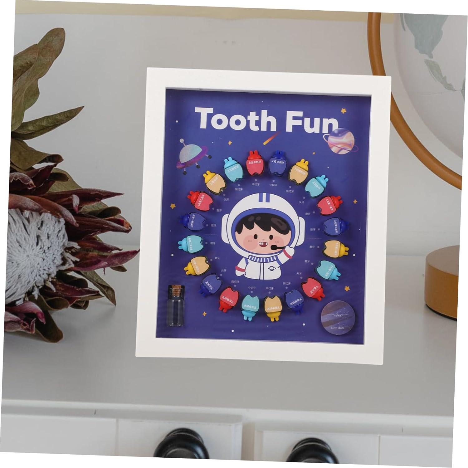 Tooth Case Boys and Girls Keepsake Box Compact Tooth Saver for Newborn for Shower image number 4