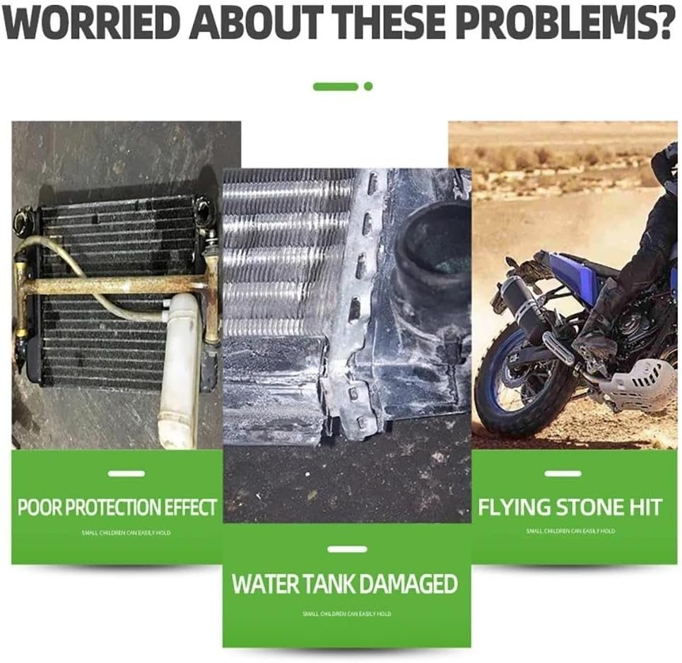 VEAEKNCFCB for Y&Amaha for Tenere 700 Tenere700 Rally T7 2019-2023 Motorcycle Accessories Radiator Grille Guard Protector Cover Motorcycle Radiator Guard Engine image number 6