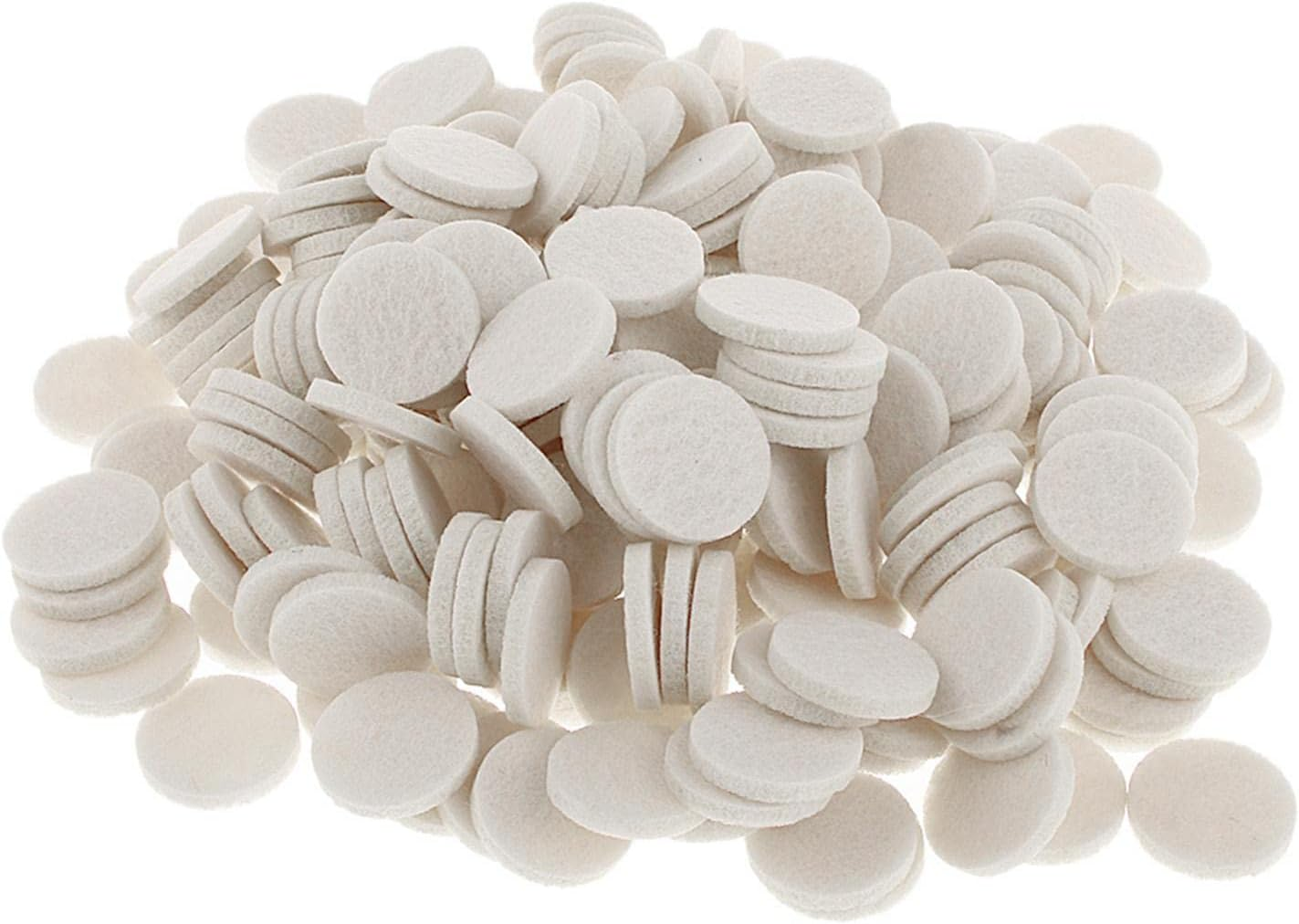 Generic Wholesale Set of 200 Replacement Pads for Essential Oil Diffuser Jewelry - Choose from 11 Colors, Red