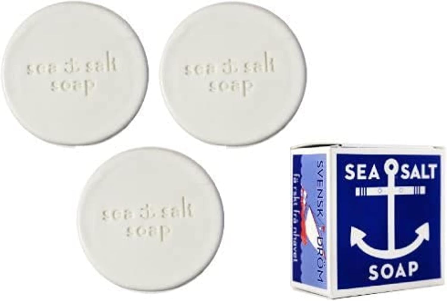 Swedish Dream Sea Salt Soap Pack of 3