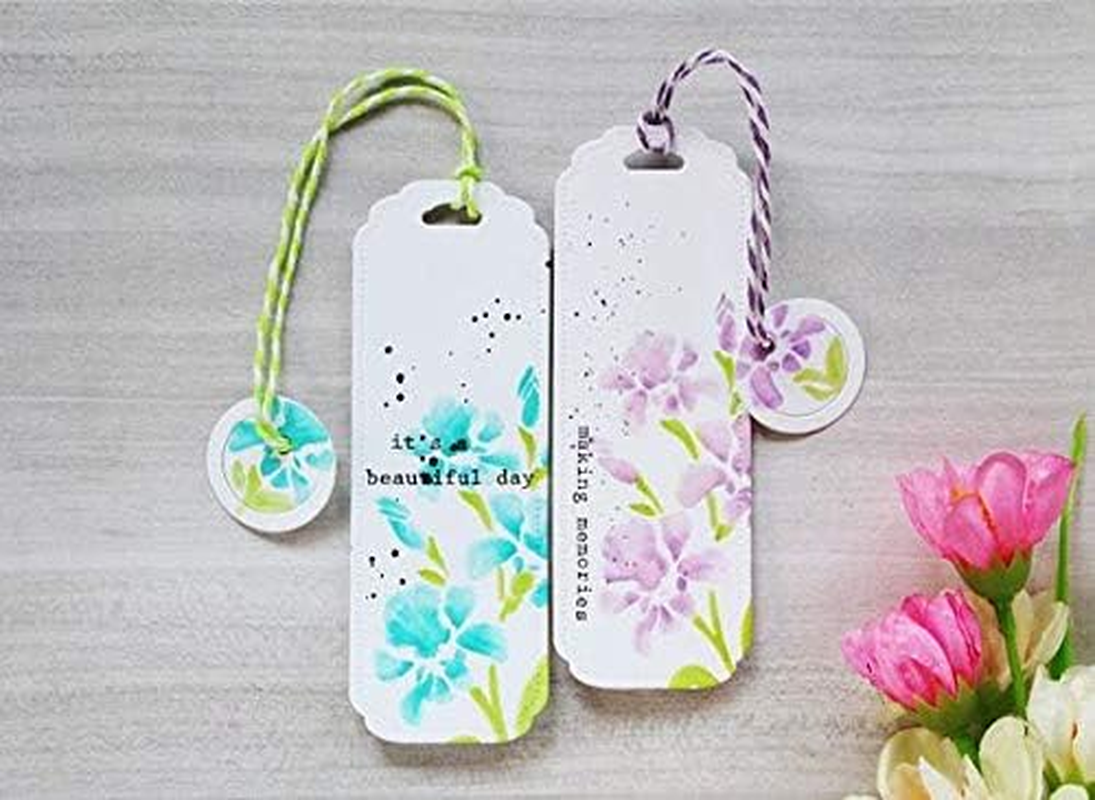 Craftreat Mini Flowers Stencils for Painting on Canvas, Wallart, Bullet Journal Notebook, Home Decor and Scrapbooking - LILY & IRIS - 6"X6" Room Decor Stencil - Reusable Stencil Arts & Crafts Supplies image number 3