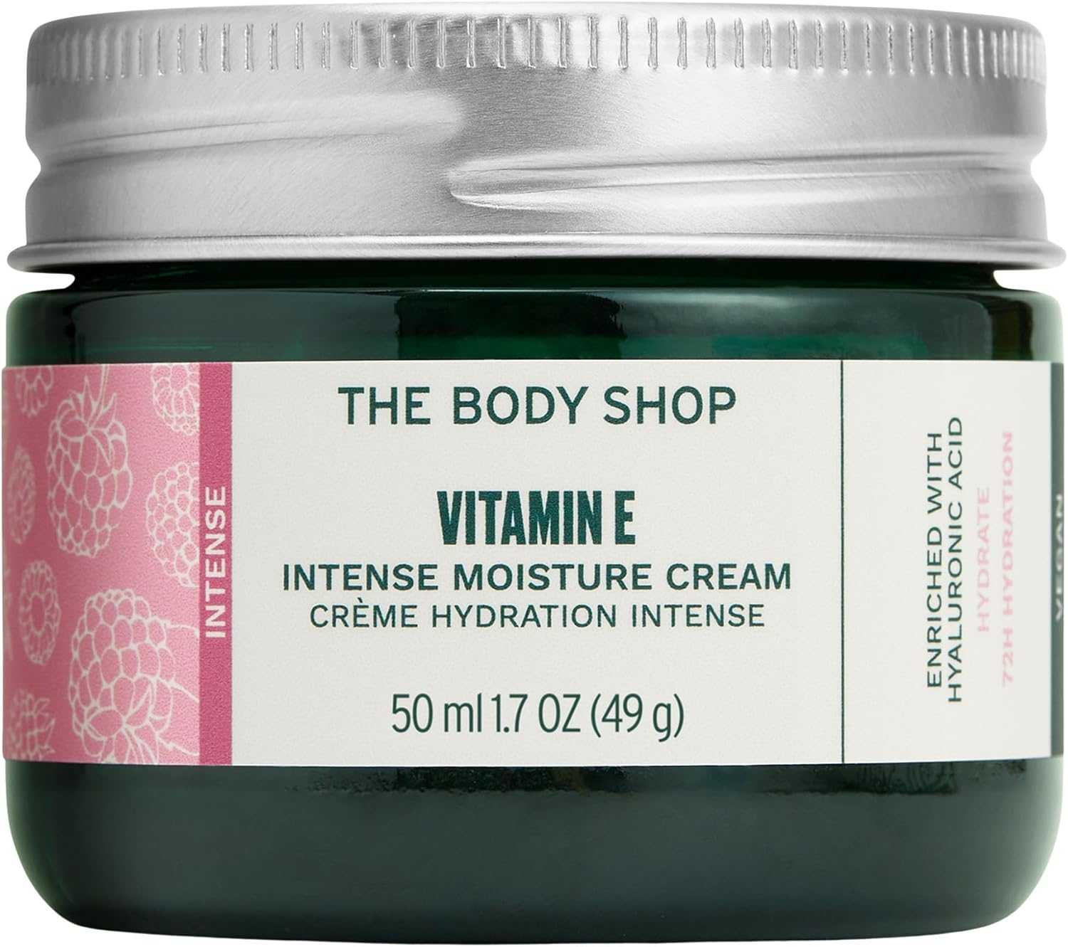 The Body Shop Vitamin E Intense Moisturizer, for Dry Skin, with Hyaluronic Acid, 72Hr Hydration, Vegetarian, 1.7 Oz image number 4