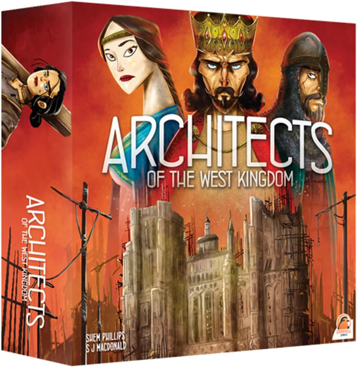 Meeple Architects of the West Kingdom 1-5 Players 60-80 Min Age: 12+