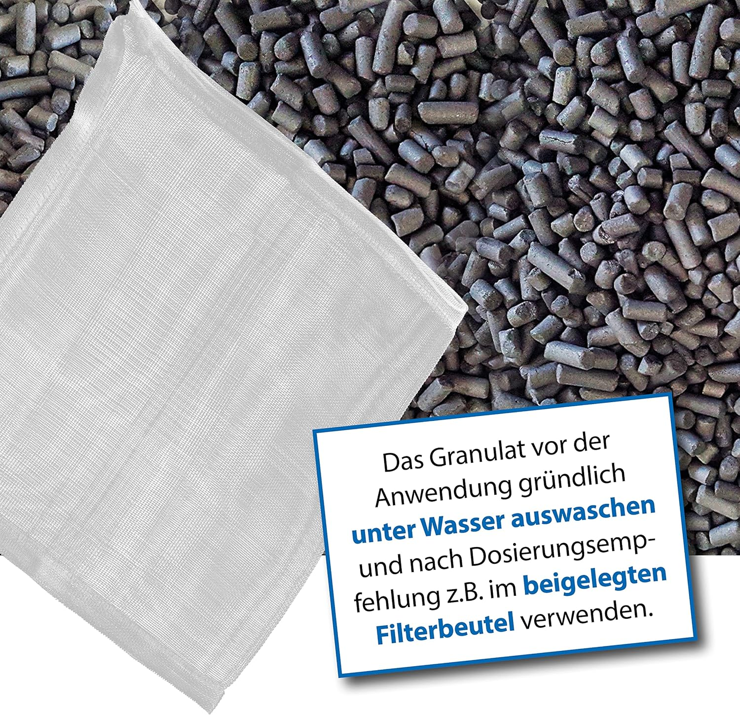 MICROBE-LIFT Carbopure Activated Carbon Filter Medium Helps Yellow Water, Medication, Toxins in Aquarium (2.9Kg) image number 4