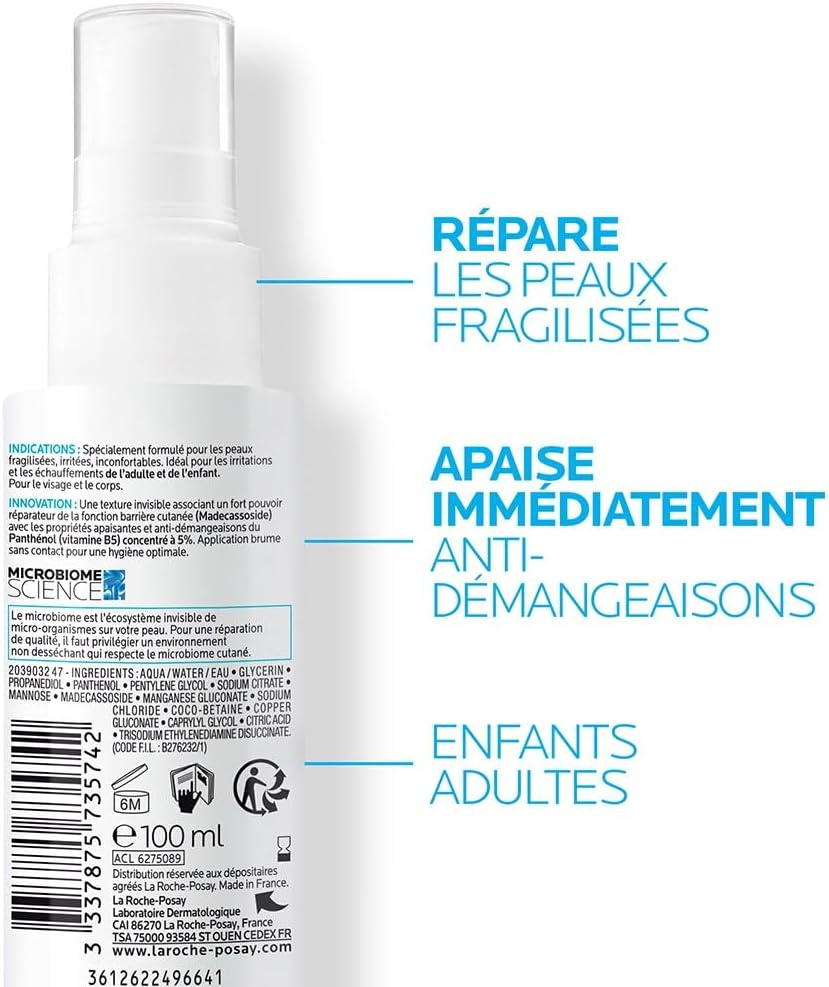La Roche-Posay Cicaplast B5 Soothing Repairing Facial Spray 100 Ml