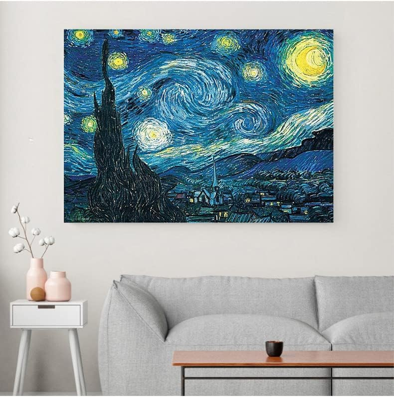 JESWO Diamond Art, 5D Diamond Painting, Starry Night Gem Art, DIY Diamond Art Kits, Craft Kits for Adults Adolescents Diamond Painting Kits 11.8" X 15.8" (30 X 40 Cm) image number 5