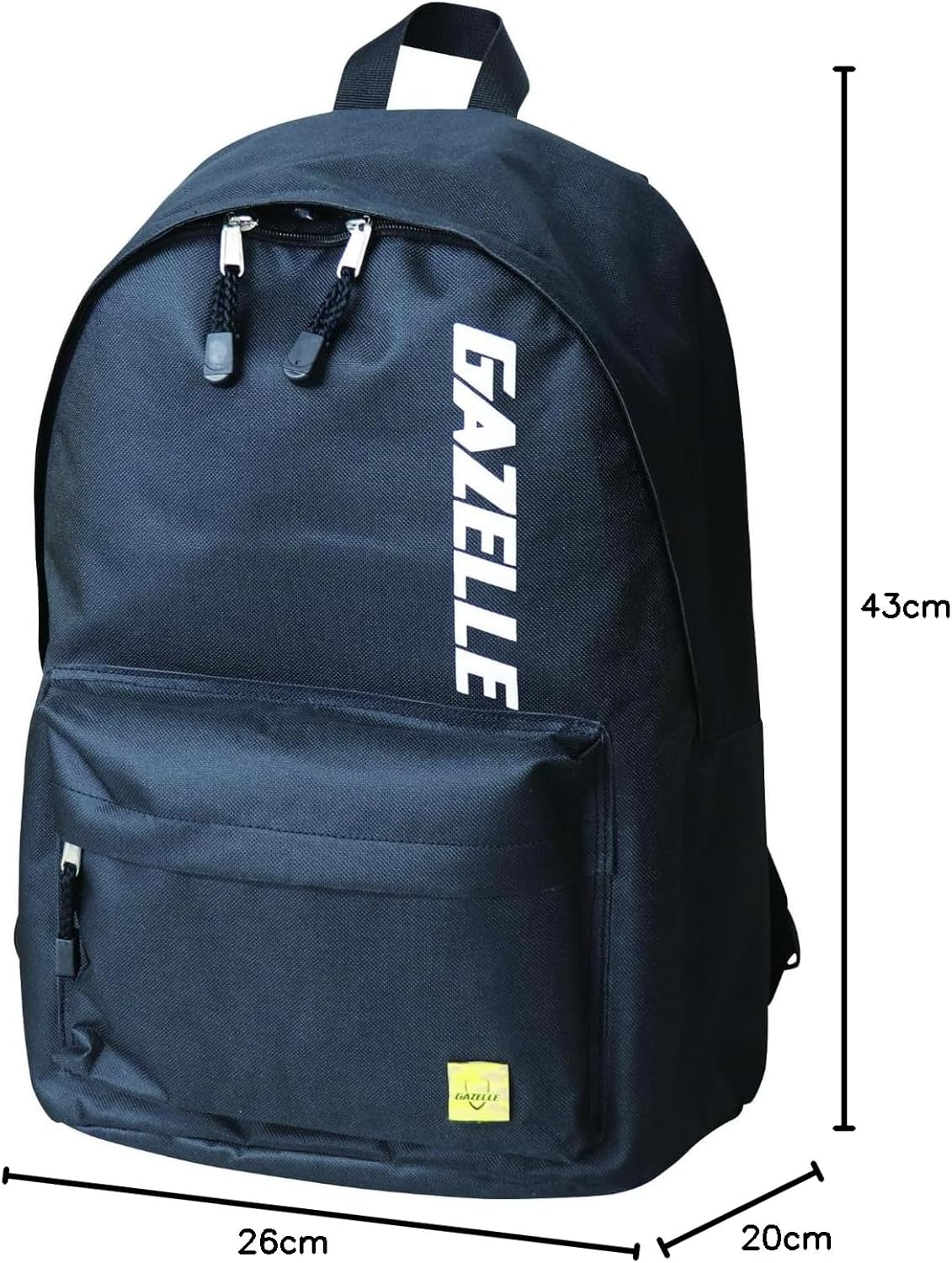 Fukutoku Sangyo GAZELLE G-104 Rucksack, Backpack, Daypack, D Pack, Black image number 4