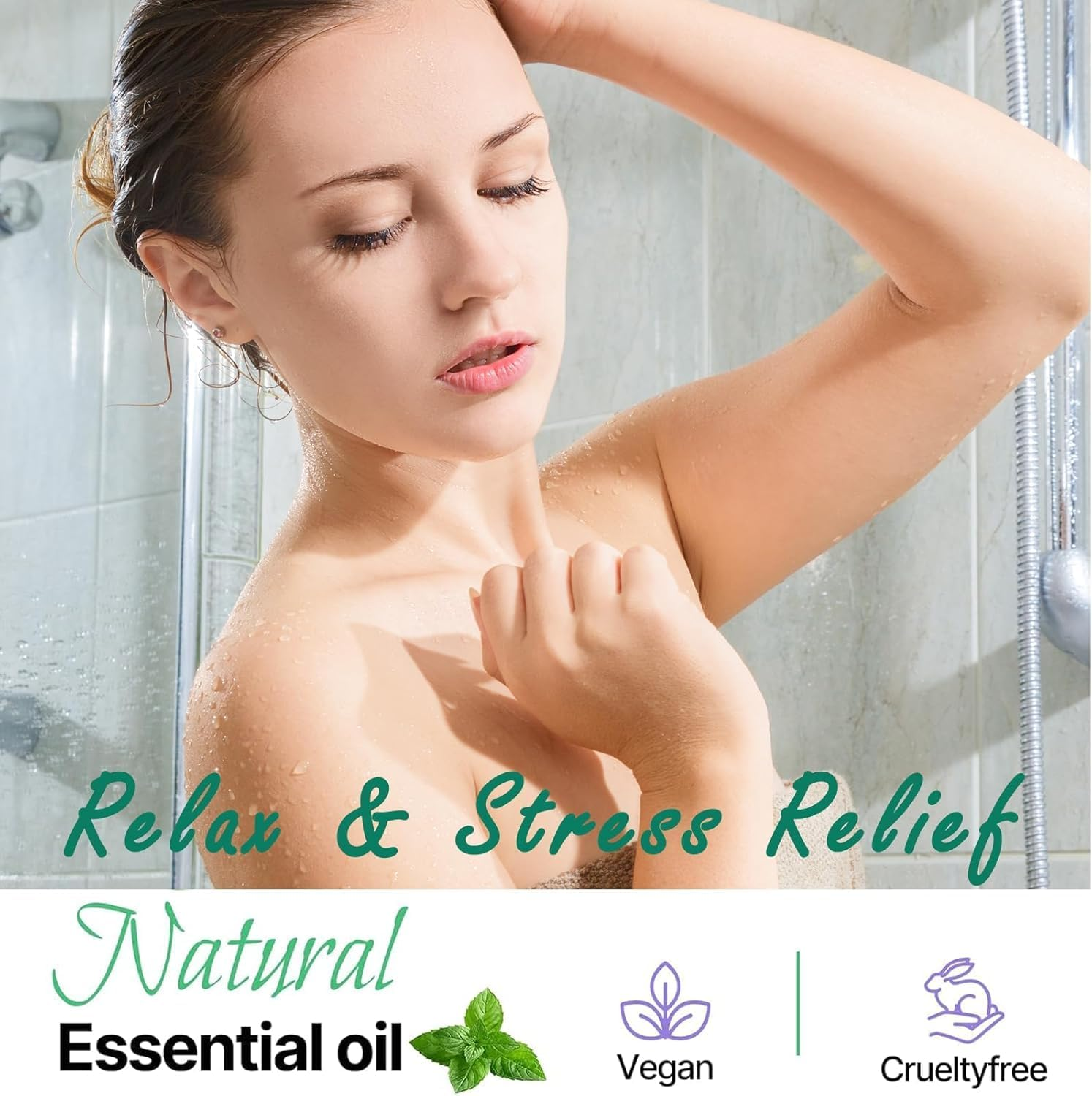 Shower Steamers with Essential Oils, 8-Pack Aromatherapy Tablets for Stress Relief and Home Spa Relaxation, Self Care Gift Set for Women, Moms and Teens image number 6