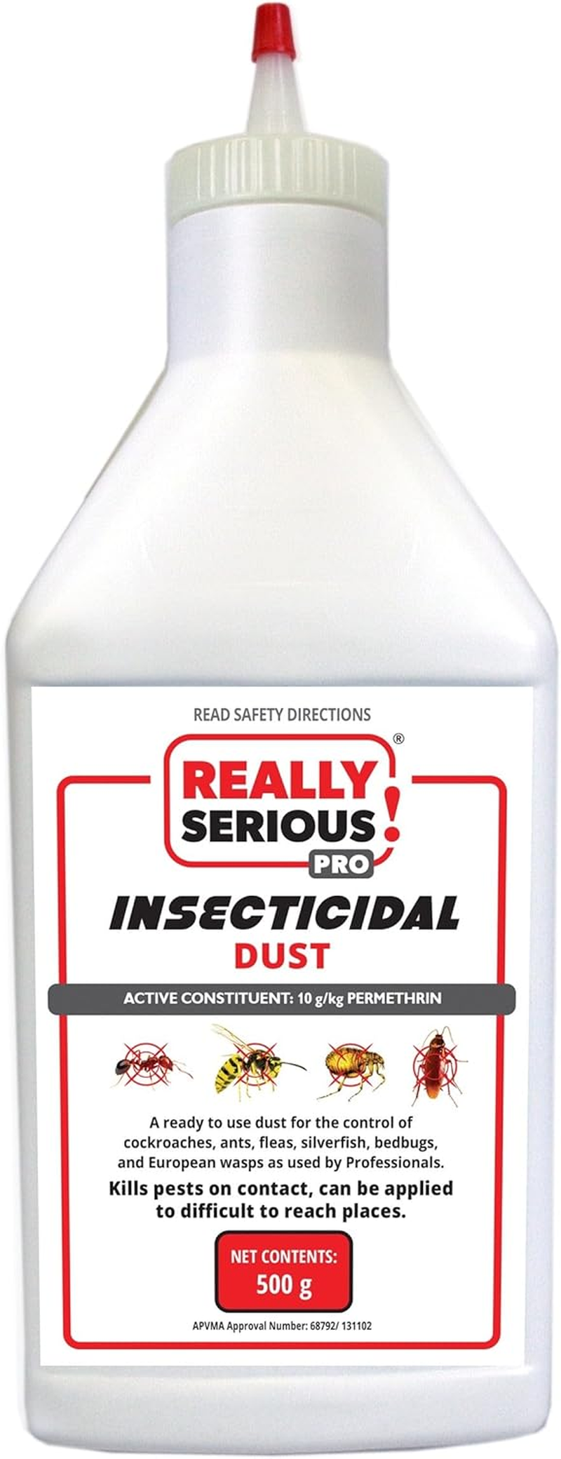 Protect-Us Really Serious! Pro Insecticidal Dust, 500 G image number 2