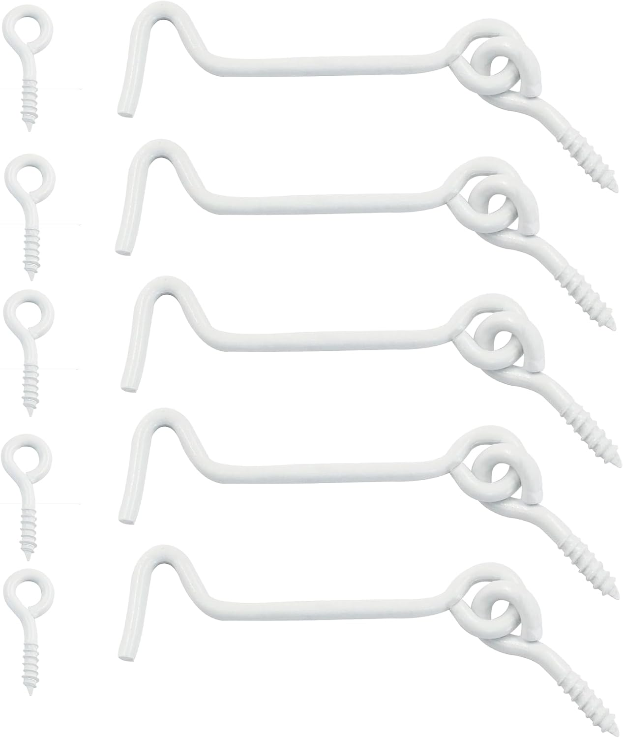 Sdstone Double Side Gate Latch,Heavy Duty Swinging Door Latch Gate Hardware for Wooden Fence,Gate Hardware for Left Inswing Outdoor Wooden Gates, Pool Gate, Backyard, Garden