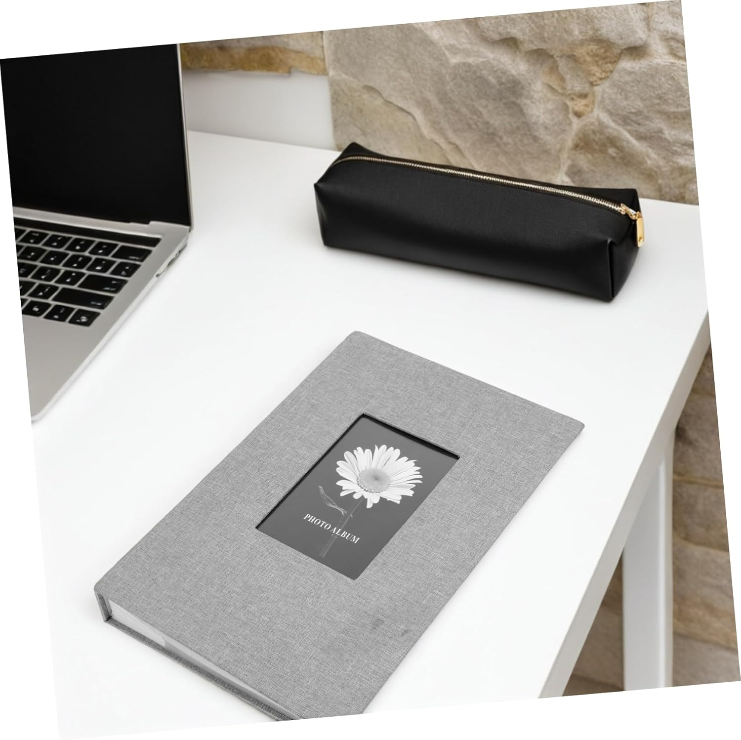 Gatuida Elegant Photo Scrapbook Album for Wedding Birthday Engagement Aesthetic Scrapbooking Album image number 3