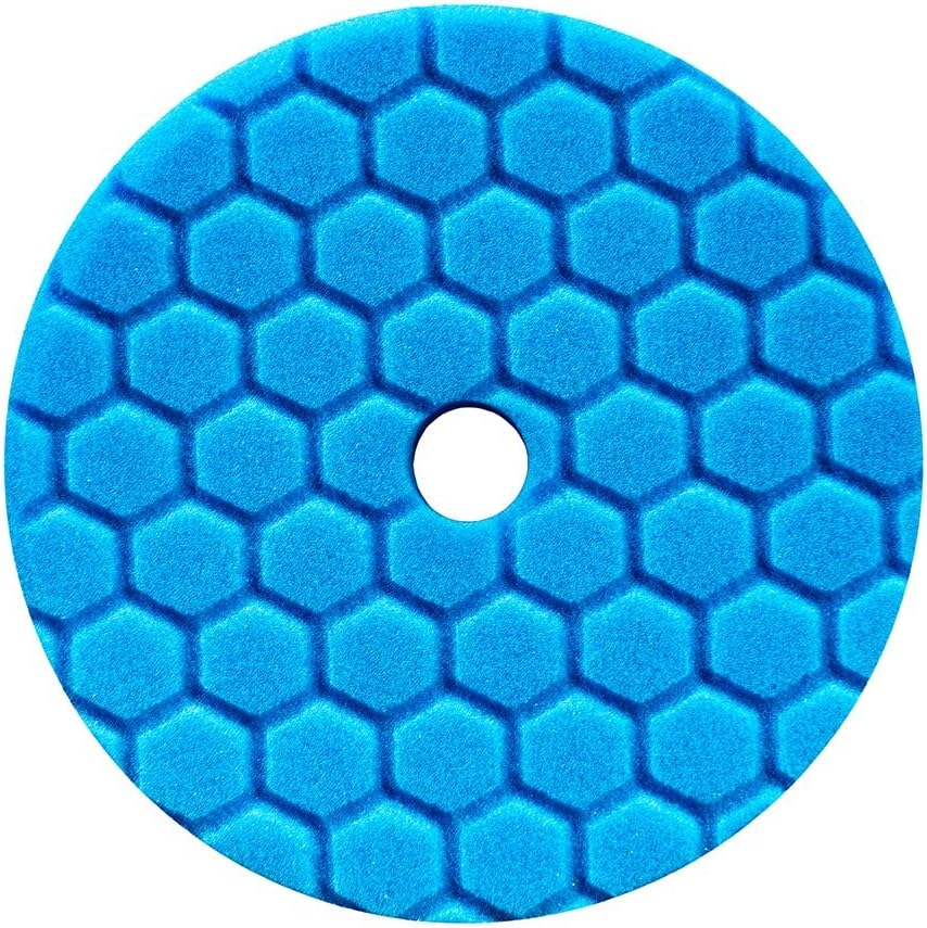 Chemical Guys BUFX117HEX6 Hex-Logic Quantum Ultra Light Finishing Pad (Red, 6.5 Inch)