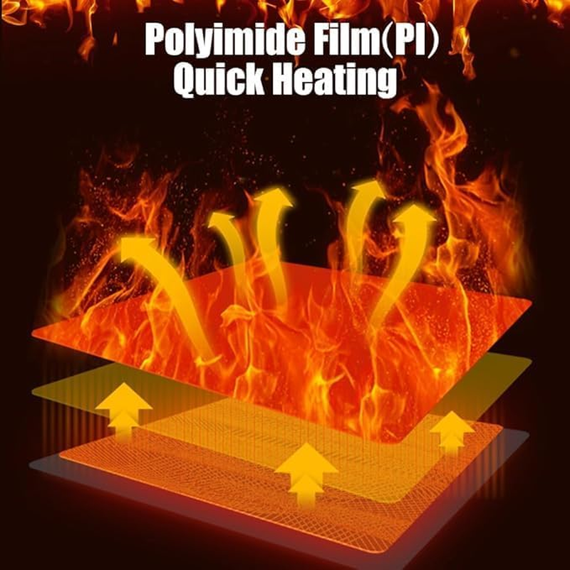 Heated Gloves, Rechargeable Gloves for Men Women, Battery Powered Waterproof Electric Heating or Cold Winter Outdoor Cycling Hiking Skiing Hunting image number 2