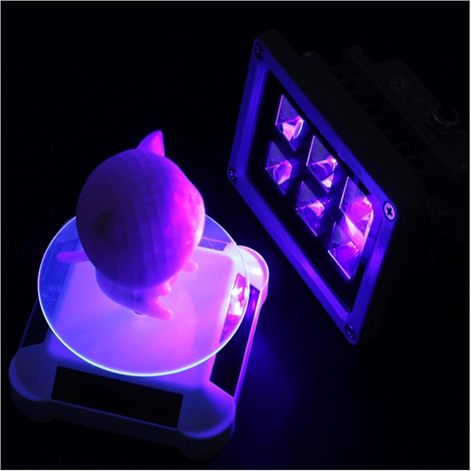 405Nm UV Lamp Ultraviolet LED Light UV Sensitive Photosensitive Resin DLP/SLA 3D Printer Model Works Secondary Curing Solidify for DIY Enclosures(365Nm) image number 5