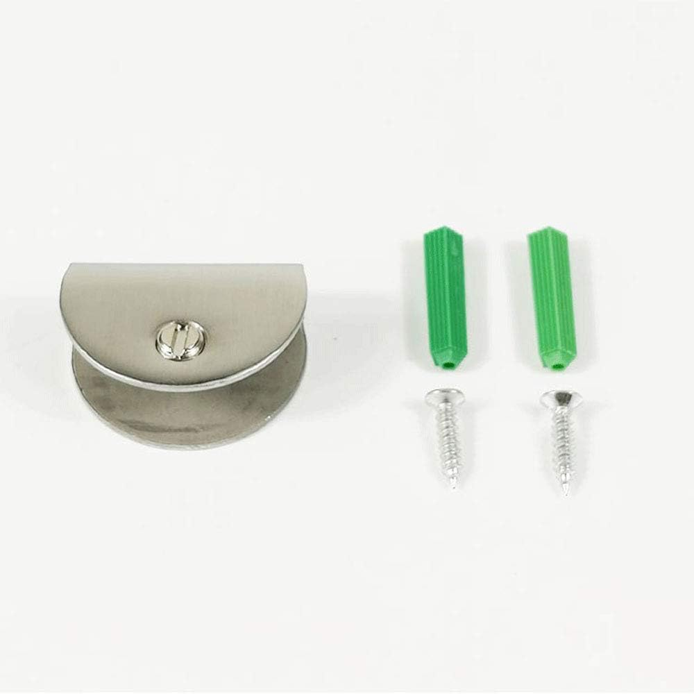 Set of 20 of NUZAMAS Glass Shelf Brackets - 201 Stainless Steel Glass Clamp Clip Holder, Rectangle Adjustable Clamping 8-12Mm Thickness Panel, Size 27.5X37X16.5Mm image number 1