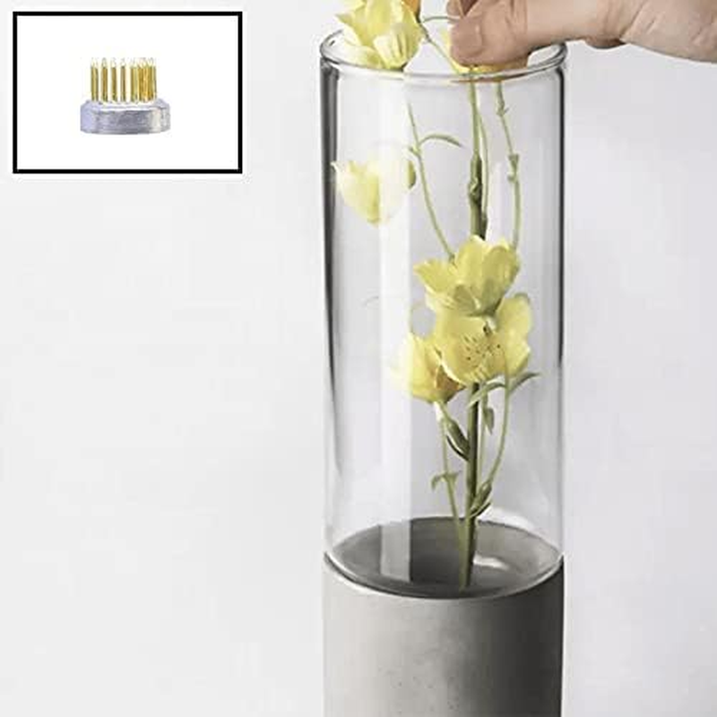 Mini Kenzan Pin Frog 23Mm/0.9Inch Diameter Floral Ikebana Flower Arranger Holder for Small Vase (20Pcs)