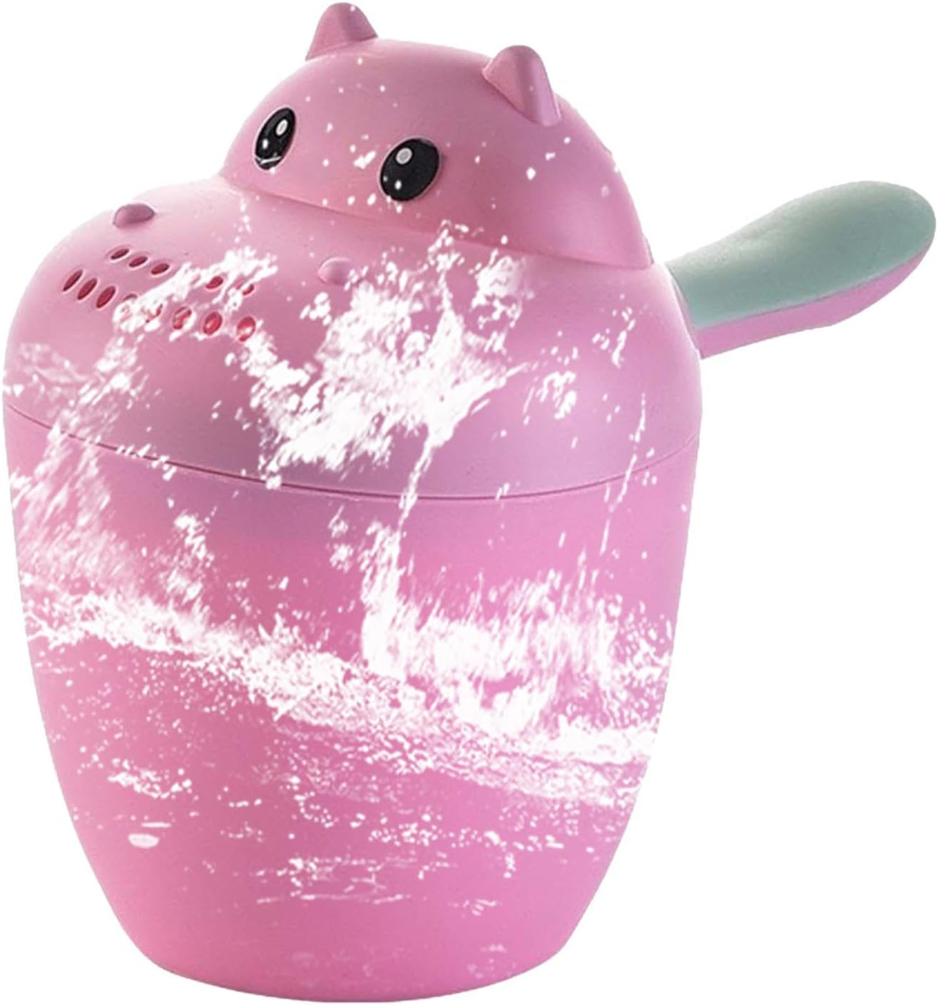 Baby Shampoo Rinser - Hippopotamus Shampoo Rinse Cup for Kids | Baby Rinse Cup Bath Rinser Wash Hair by Protecting Kids Eyes