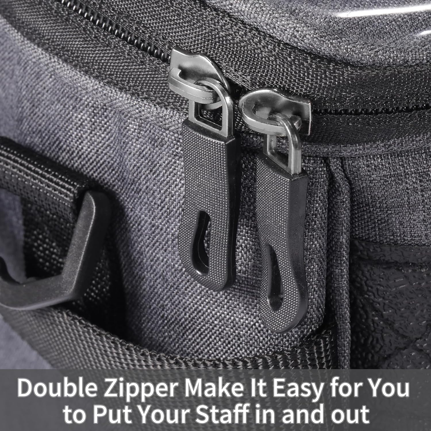 Annhua Bike Handlebar Bag Large Bicycle Front Storage Pouch, Waterproof Bike Phone Holder with Touchscreen and Shoulder Strap for Road MTB Cycling - Gray image number 2