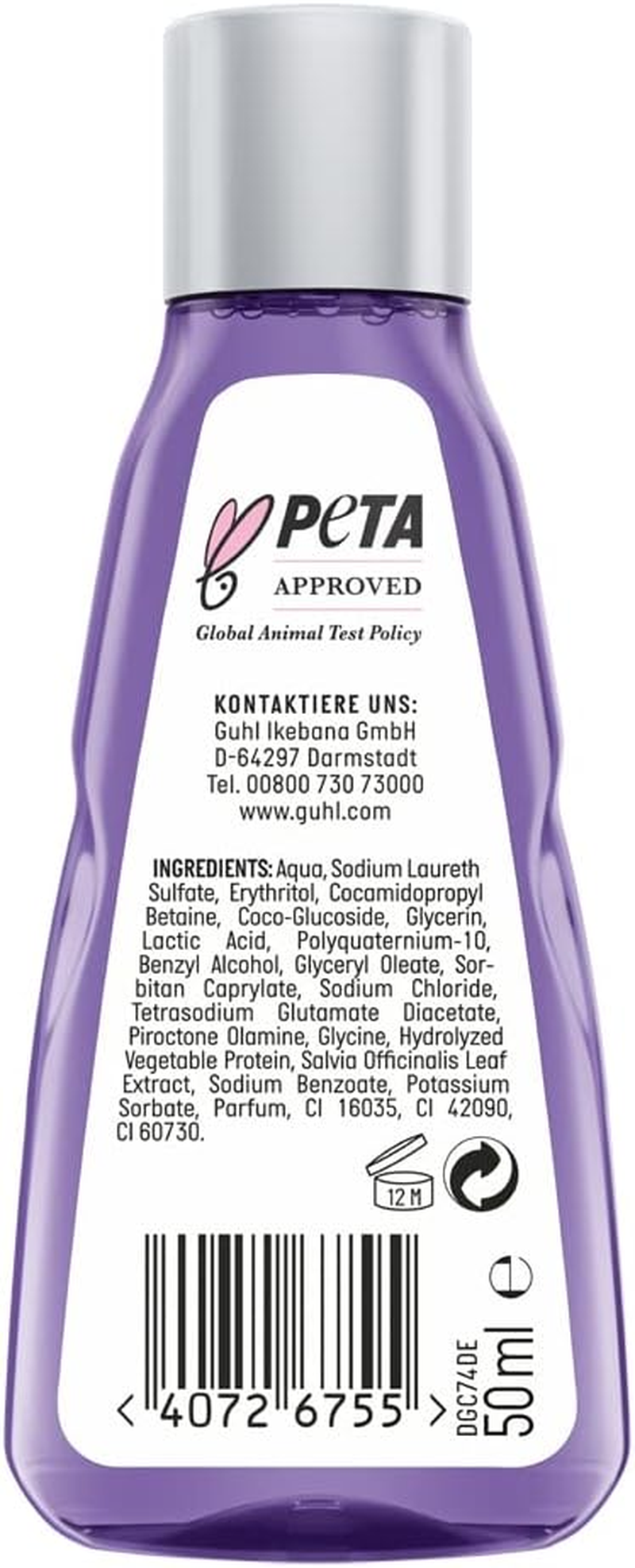 Guhl Silver Gloss and Care Shampoo 50 Ml image number 2