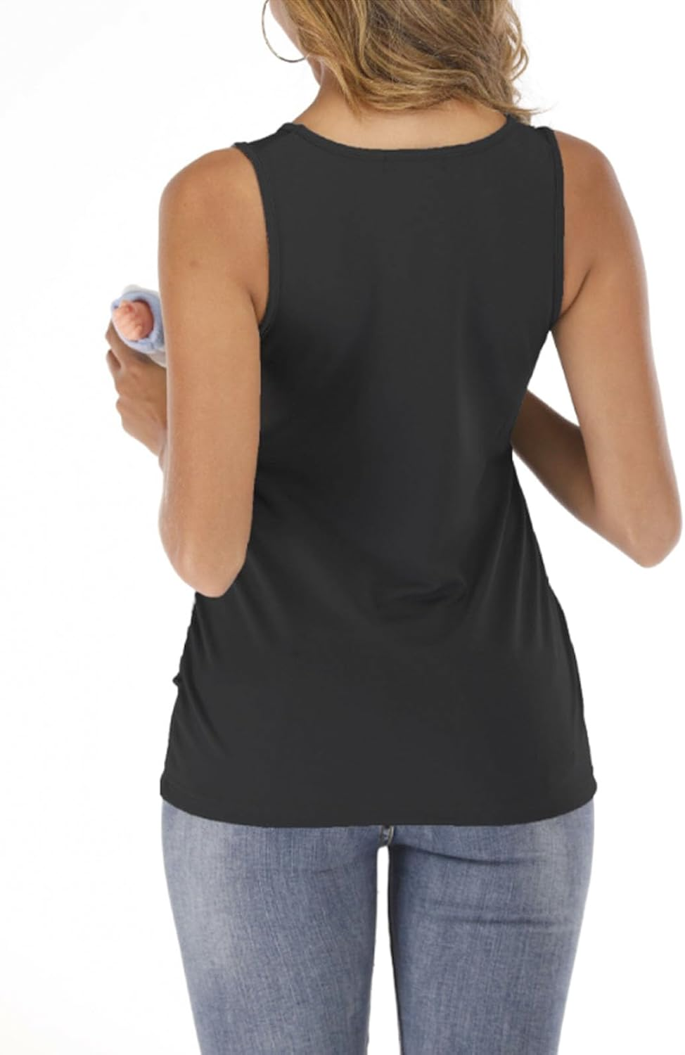 Kangaroo Shirt for Dad and Baby, 2025 New V Neck Mens and Women'S Kangaroo Baby Carrier Shirt image number 4