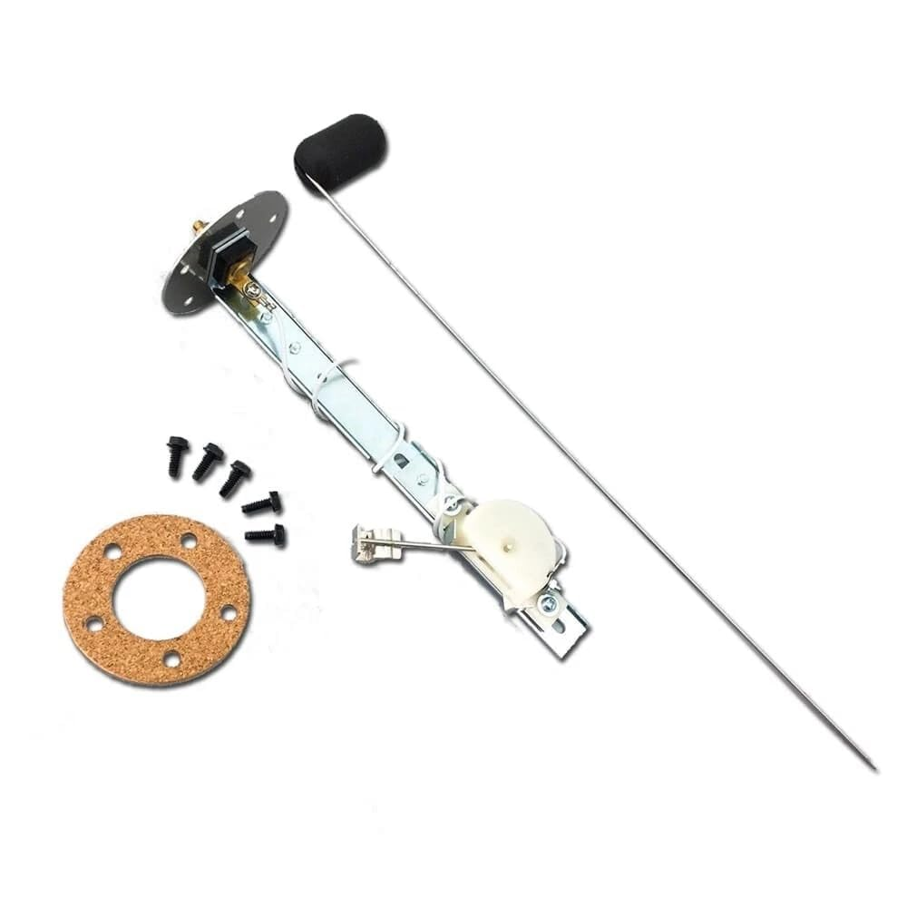 MOTOR METER RACING W PRO Series 6 Gauge Set - 85Mm GPS Speedometer 220 KMH & Tachometer 52Mm Volt, Fuel Level, Water Temperature & Oil Pressure White Dial Red LED - for Car Boat Marine Truck