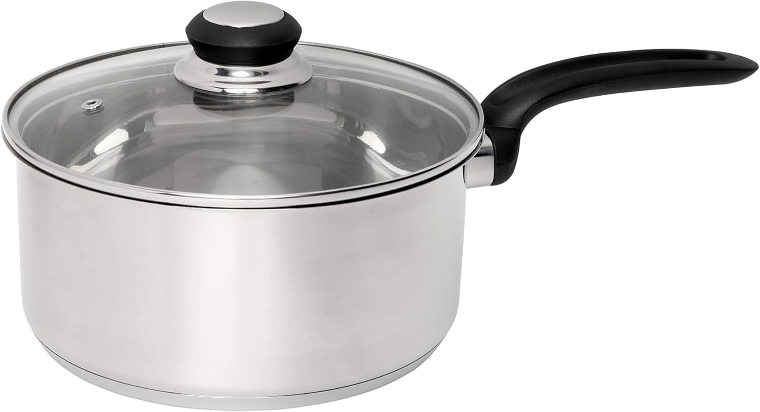 Wiltshire Classic Casserole with Glass Lid, 24 Cm Diameter, Stainless Steel image number 3