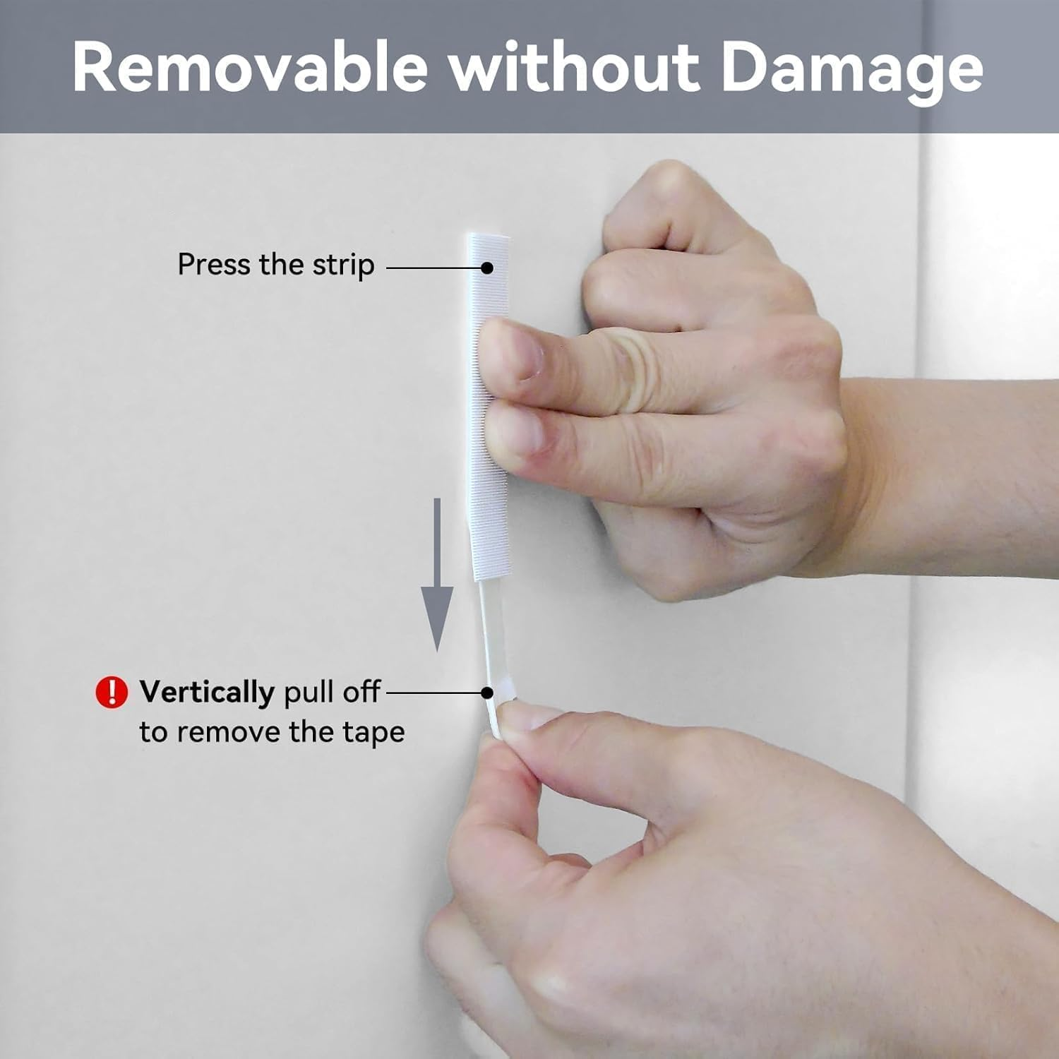 Picture Hanging Strips, Large Adhesive Hook & Loop Wall Stickers for Picture Hanging,Heavy Duty Wall Hanging Strip No Tool without Nail,Removable Damage Free Frame Hanging Strip for Home Decor (12) image number 4