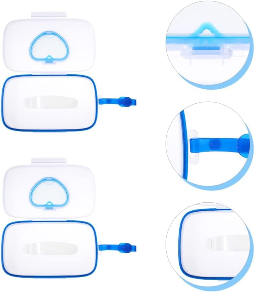 Baby Wipe Dispenser Case, Baby Wipes Dispenser, Refillable Wet Wipes Pouches Container Case, Baby Wet Wipes Pouches Baby Refillable Wet Wipe Dispenser, Reusable Wipe Holder Wipes Pouch Container,Pink image number 3