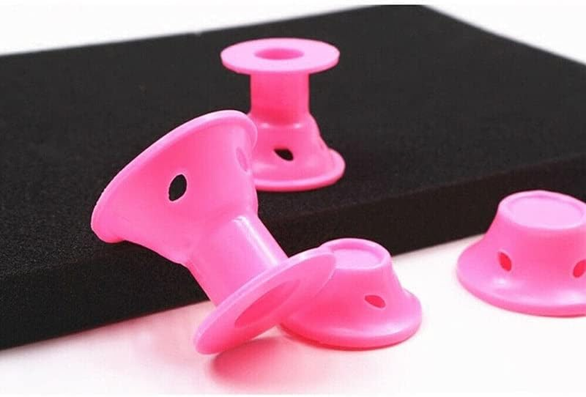 10PCS No Heat Hair Curlers Clip DIY Magic Silicone Soft Rollers Care Heatless, Two Sizes, Easy to Use - Perfect for Loose Waves & Spiral Ringlets image number 2