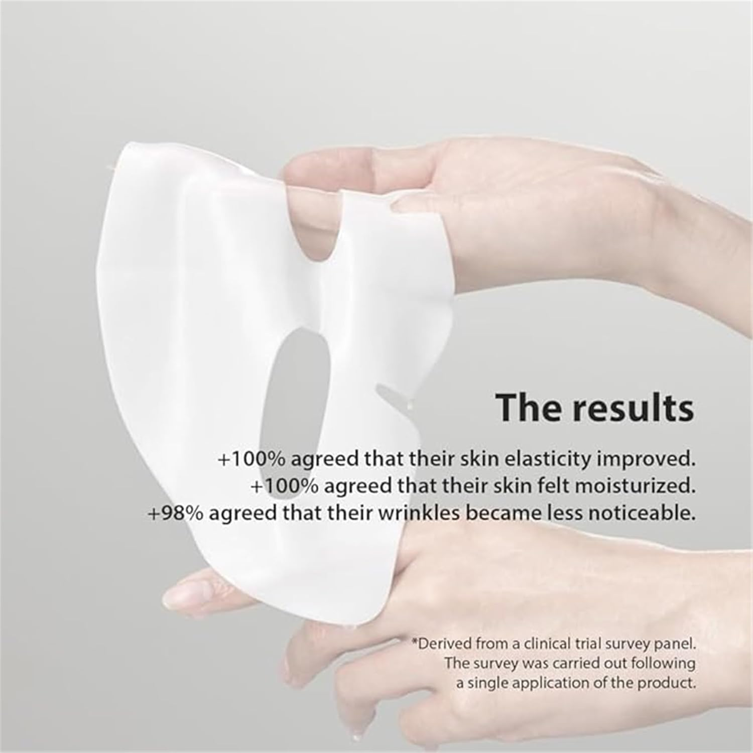 Facial Mask, Deep Collagen, Enhance anti Wrinkle, Slow Facial Aging, Lift, Tighten, Moisturize and Soothe the Face, Two Sets (8 Pieces in Total) image number 3