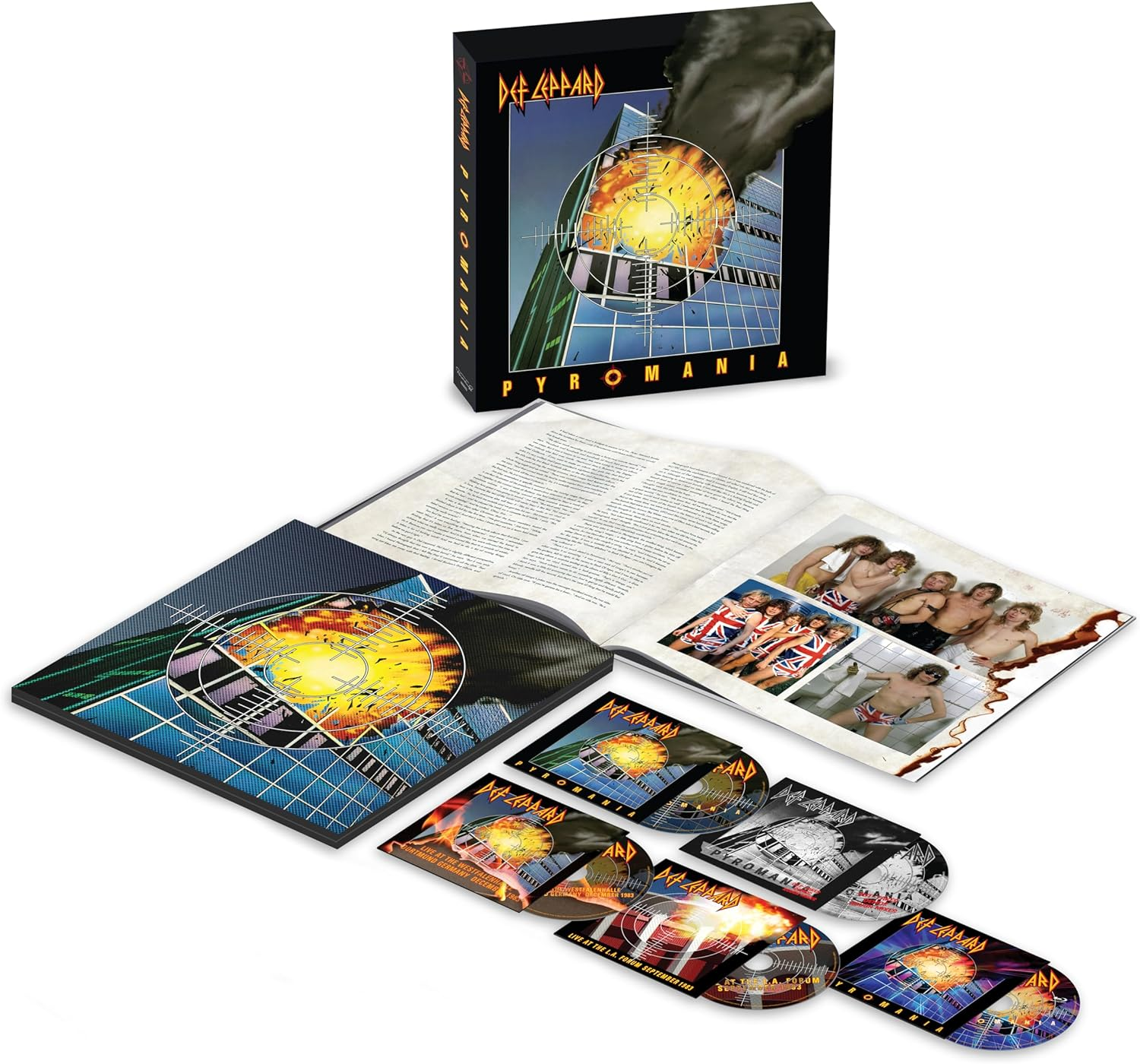 Pyromania (40Th Anniversary) [Deluxe 4 Cd/Blu-Ray] image number 1