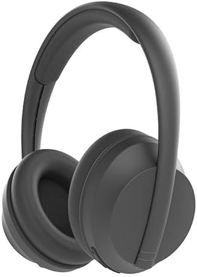 Voltshine Bluetooth Headphones, Black, Surround Sound, Built-In Microphone, Wireless Connection, Ideal for Listening to Music and Calling