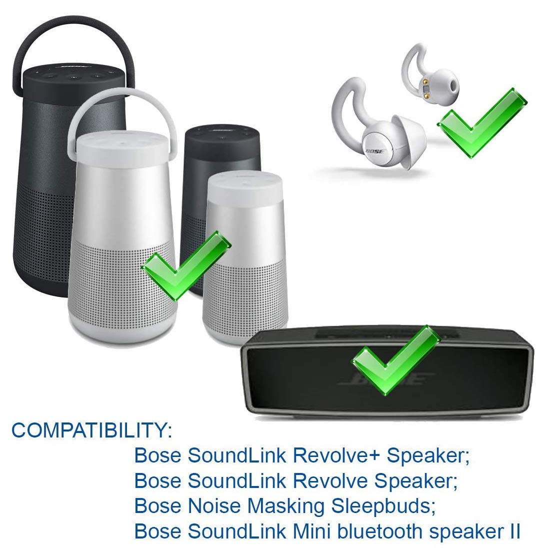 Replacement USB Charging Cable Cord Power Supply Line Compatible with Bose QC20/QC30/QC25/QC35 Headphones Soundlink Revolve/Revolve+ Mini/Mini2 Wireless Speaker - 3.3Ft/1M image number 5